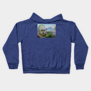 Spring in Japan Kids Hoodie